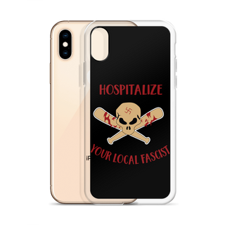 Hospitalize Your Local Fascist Clear Case for iPhone®