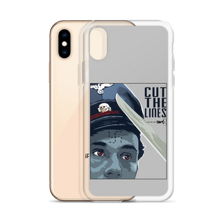 Cut The Lines Clear Case for iPhone®