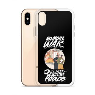 We Want Peace Clear Case for iPhone®