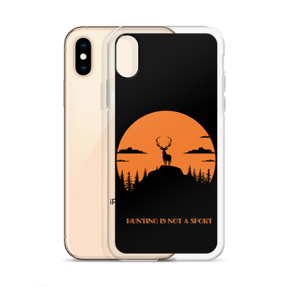 Hunting is Not a Sport v2 Clear Case for iPhone®