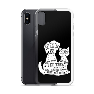 Friends Are Like Stars Clear Case for iPhone®