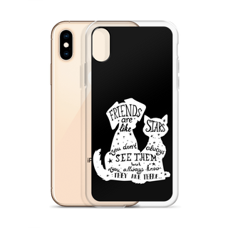 Friends Are Like Stars Clear Case for iPhone®