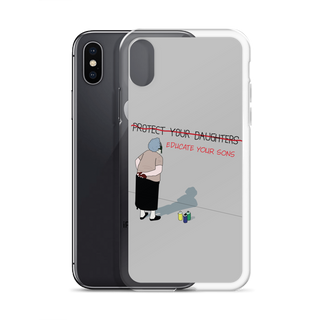 Educate Your Sons Clear Case for iPhone®