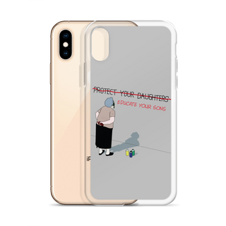 Educate Your Sons Clear Case for iPhone®