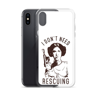 I Don't Need Rescuing Clear Case for iPhone®