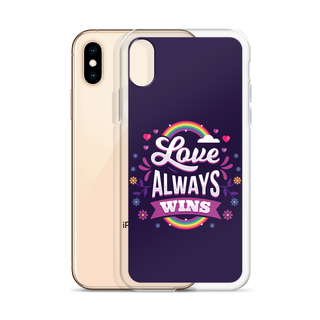 Love Always Wins Clear Case for iPhone®