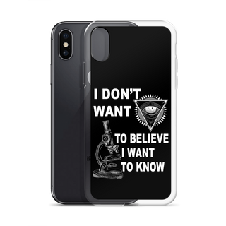 I Want to Know Clear Case for iPhone®