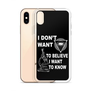 I Want to Know Clear Case for iPhone®