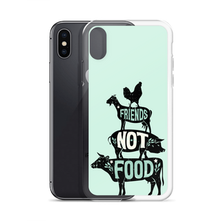 Friends Not Food v2 iPhone Case