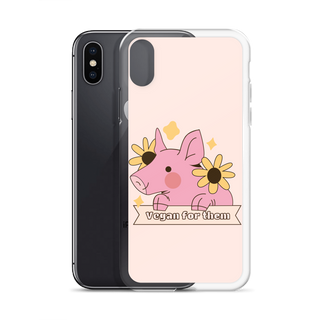 Vegan For Them iPhone Case