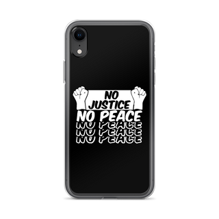 No Justice No Peace Clear Case for iPhone®