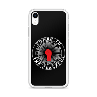 Power To The Peaceful Clear Case for iPhone®