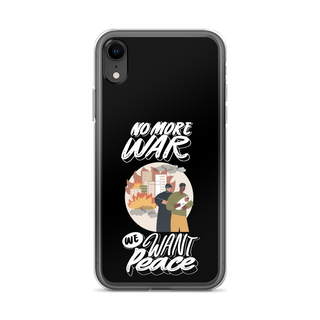 We Want Peace Clear Case for iPhone®