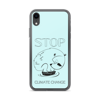 Stop Climate Change Clear Case for iPhone®