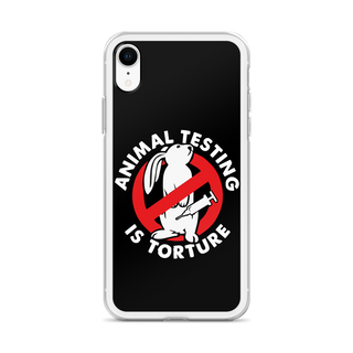 Animal Testing is Torture Clear Case for iPhone®