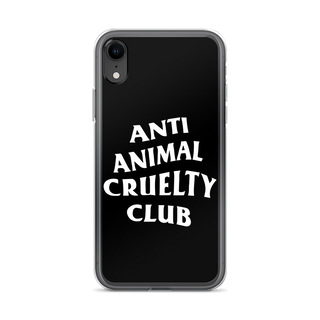 Anti Animal Cruelty Club Clear Case for iPhone®