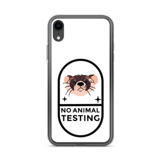 No Animal Testing Clear Case for iPhone®