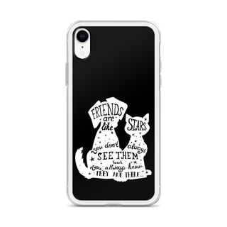 Friends Are Like Stars Clear Case for iPhone®