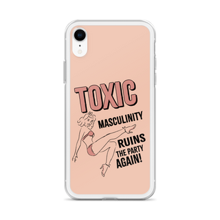 Toxic Masculinity Clear Case for iPhone®