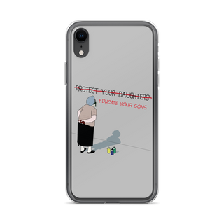 Educate Your Sons Clear Case for iPhone®