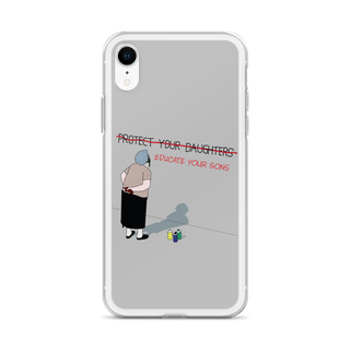 Educate Your Sons Clear Case for iPhone®