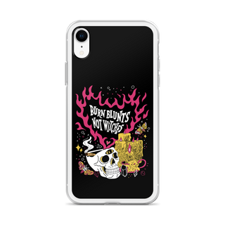 Burn Blunts Not Witches Clear Case for iPhone®