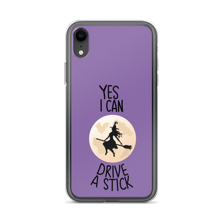 Yes I Can Drive a Stick Clear Case for iPhone®