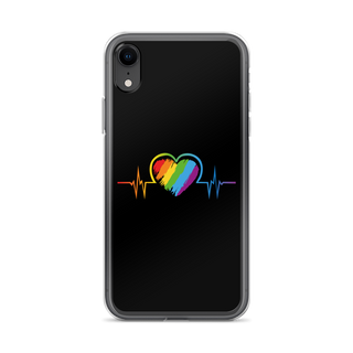 LGBTIQ+ Heart Clear Case for iPhone®