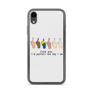 I’m Perfect The Way I’m Clear Case for iPhone®