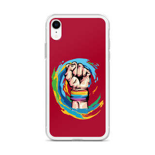 LGBTIQ+ Punch Clear Case for iPhone®