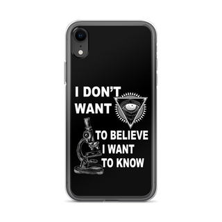 I Want to Know Clear Case for iPhone®