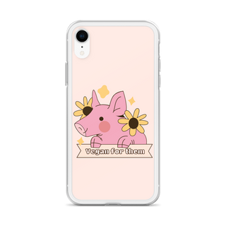 Vegan For Them iPhone Case