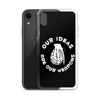 Our Ideas Are Our Weapons Clear Case for iPhone®