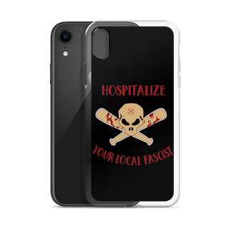 Hospitalize Your Local Fascist Clear Case for iPhone®