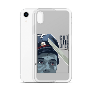 Cut The Lines Clear Case for iPhone®