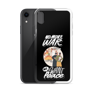 We Want Peace Clear Case for iPhone®