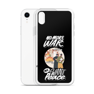 We Want Peace Clear Case for iPhone®