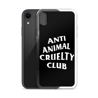 Anti Animal Cruelty Club Clear Case for iPhone®