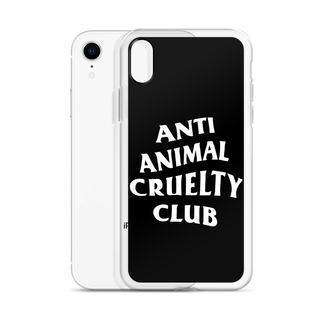 Anti Animal Cruelty Club Clear Case for iPhone®