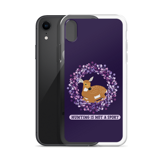 Hunting is Not a Sport Clear Case for iPhone®