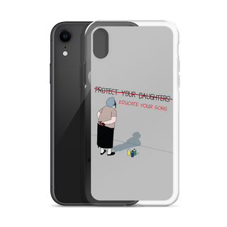 Educate Your Sons Clear Case for iPhone®