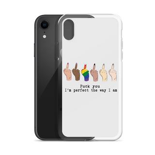 I’m Perfect The Way I’m Clear Case for iPhone®