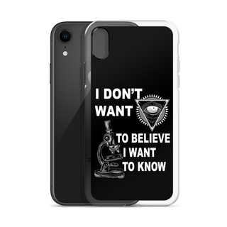 I Want to Know Clear Case for iPhone®