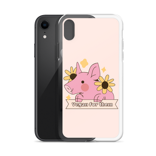 Vegan For Them iPhone Case