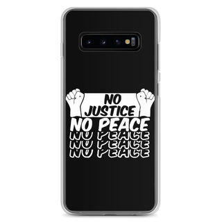 No Justice No Peace Clear Case for Samsung®