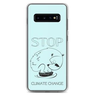 Stop Climate Clear Case for Samsung®