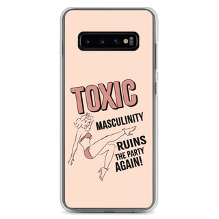 Toxic Masculinity Clear Case for Samsung®