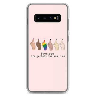 I’m Perfect The Way I’m Clear Case for Samsung®