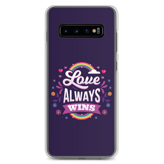 Love Always Wins Clear Case for Samsung®