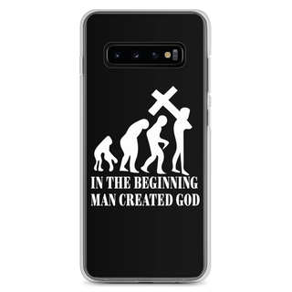 Man Created God Clear Case for Samsung®